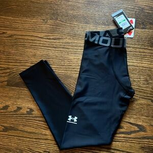 Boys Under Armour HeatGear 3/4 Leggings